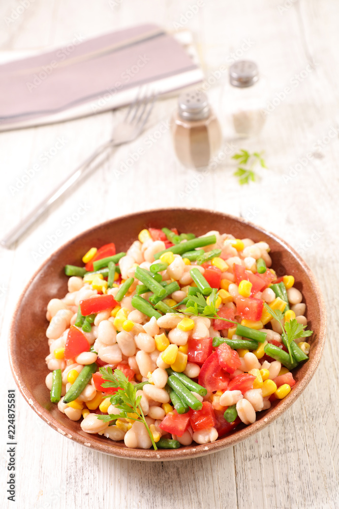 mixed vegetarian salad mixed vegetarian salad