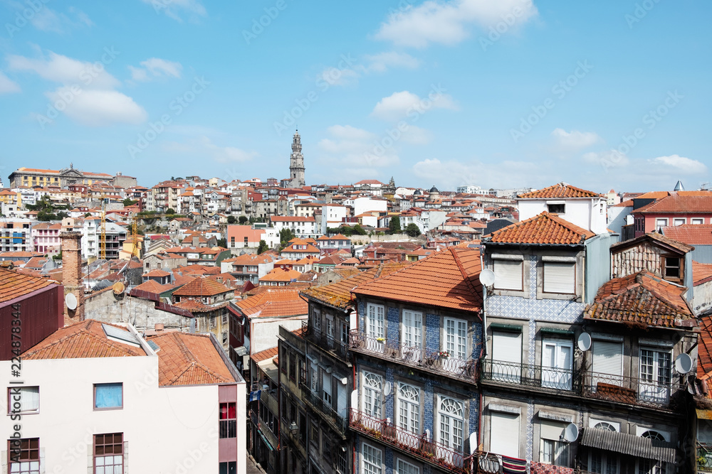 old town of Porto, in Portugal