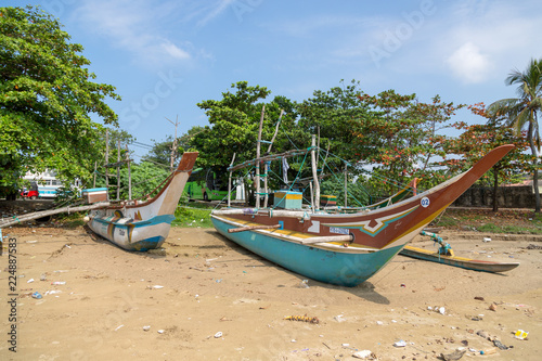 Fishing Boats Sri Lanka © Andrew