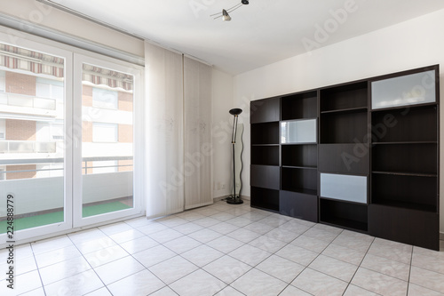 interior of empty living room