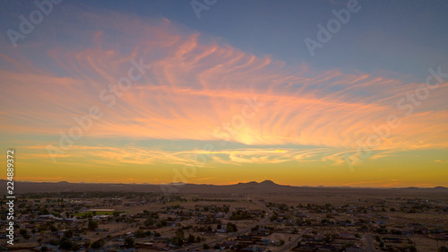 Desert, Desert Sunrise, Sun, Mojave Desert