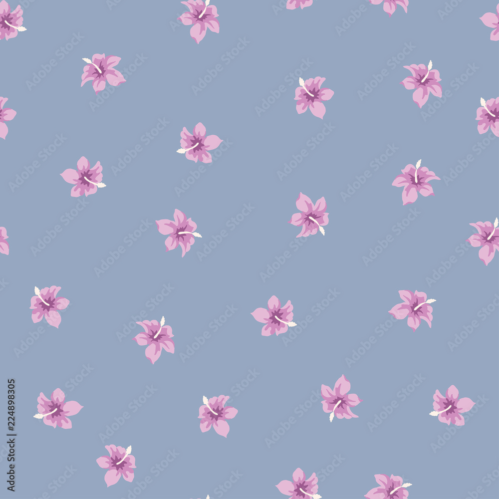 seamless pattern with flowers