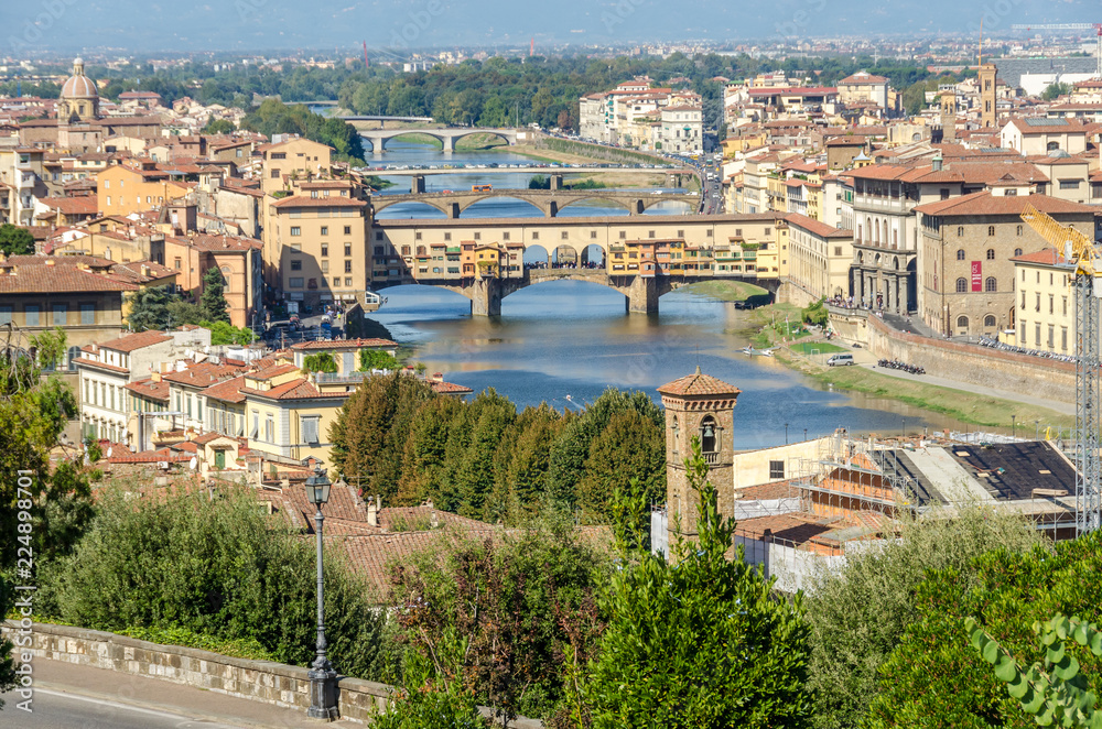 Fototapeta premium Scenes from Florence, Italy