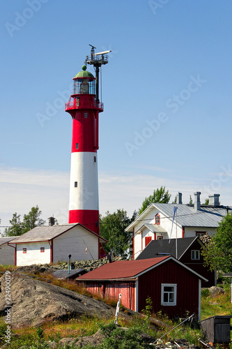 Lighthouse near Kokkola, Finland