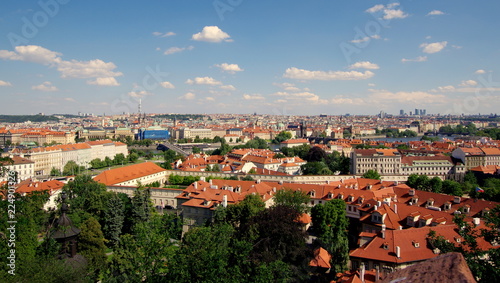 Centrum pięknego starego miasta Pragi, stolicy Czech państwa z Europy Środkowej