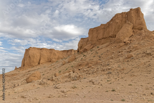 Sandy, desert rocks.