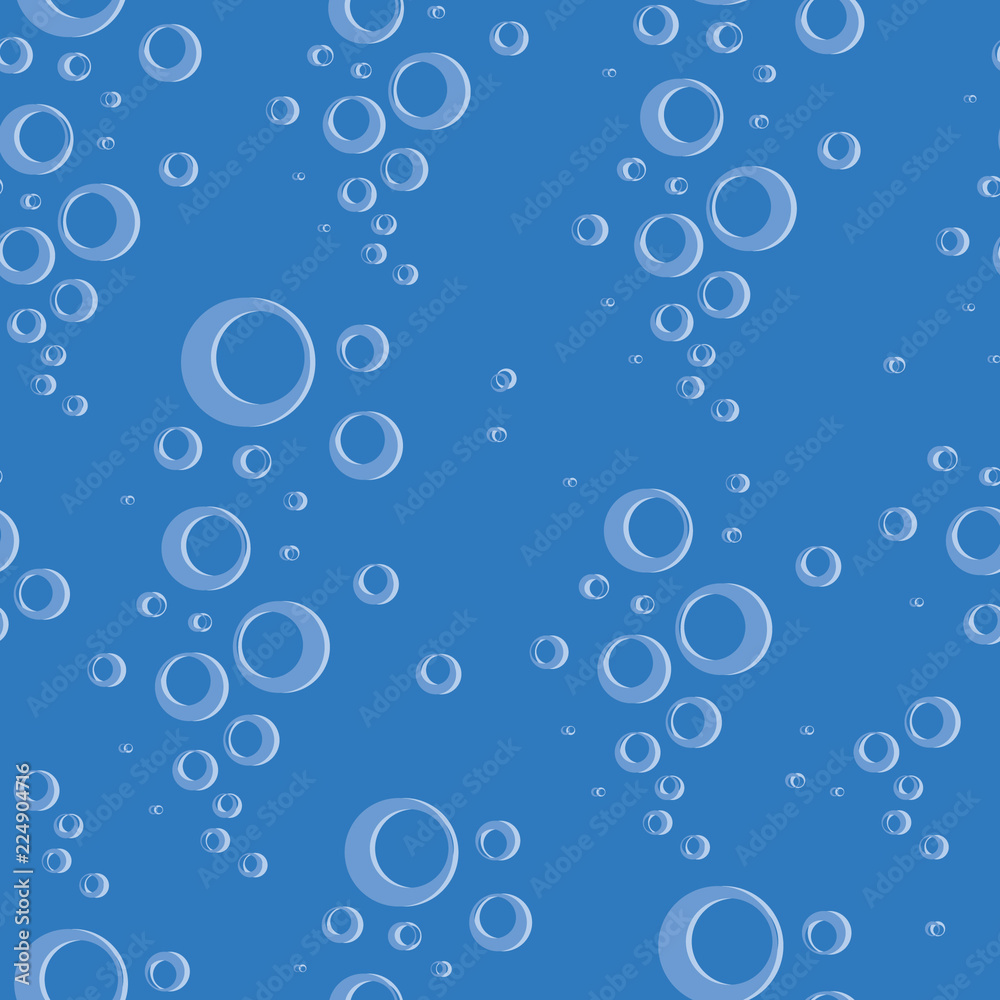Bubbles. Texture seamless