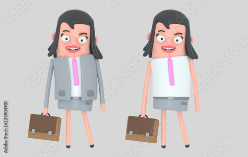 Modern beautiful businesswoman.

Isolate. Easy automatic vectorization. Easy background remove. Easy color change. Easy combine. 6000x3800 - 300DPI For custom illustration contact me. photo