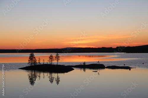 Sunset in Sweden