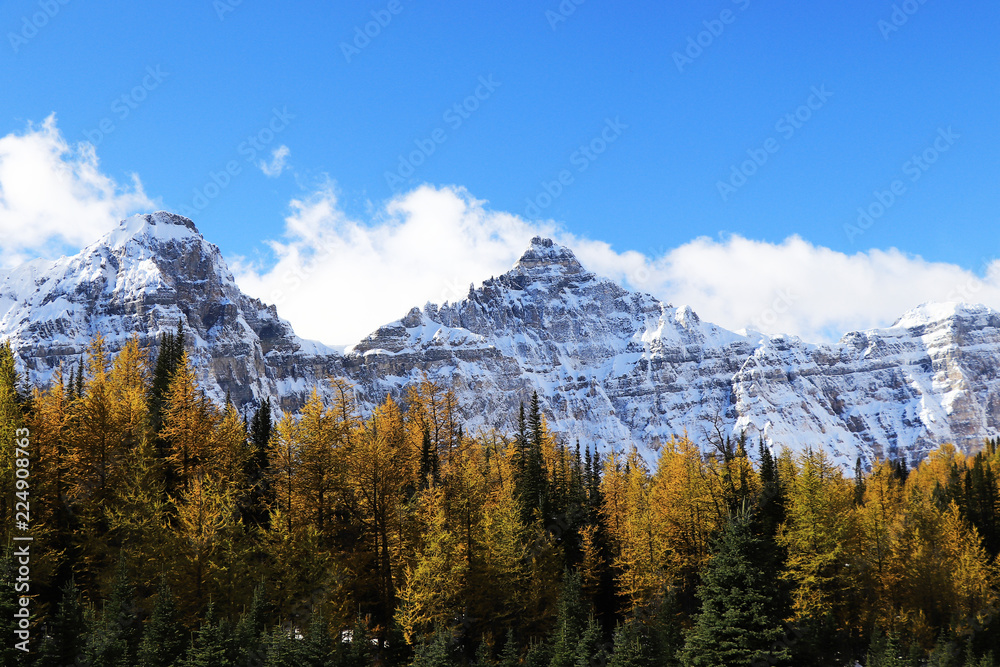 The Larch Valley, trail, Banff National park, Alberta, Canada