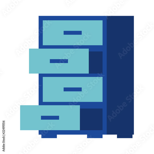 office cabinet furniture organizer open drawers