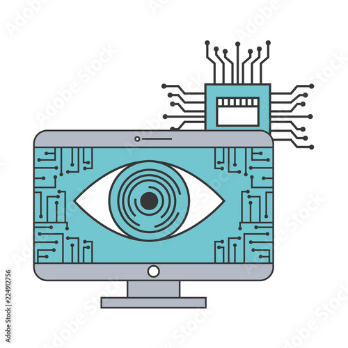 artificial intelligence computer surveillance circuit board