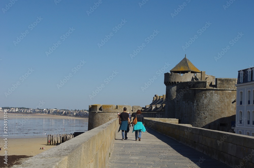 Les remparts de St Malo
