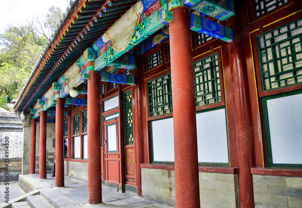 Fototapeta premium Chinese garden park