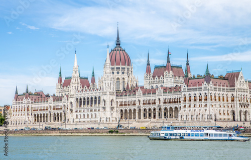 View of Budapest parliament, Hungary © justinessy