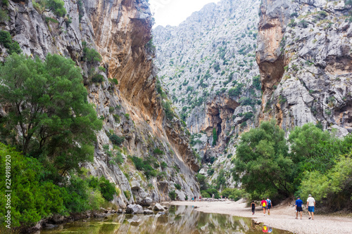 Torrente de Pareis, island of Mallorca, Balearic islands, Spain