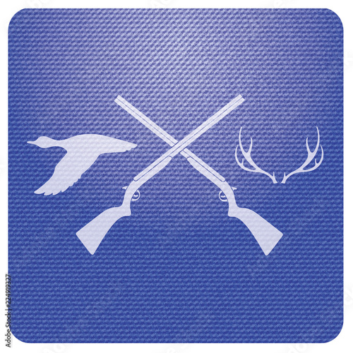 Hunting club logo icon