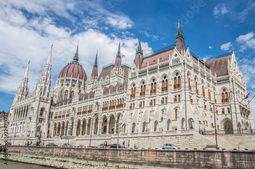 View of Budapest parliament, Hungary