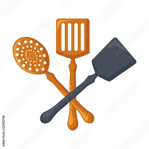 skimmer spatula slice utensil kitchen cutlery