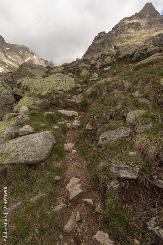 La vallée de la Gordolasque dans le Mercantour