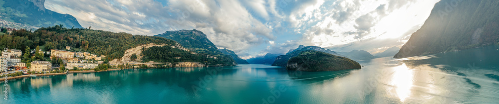 Swiss Mountain Lake nature Drone drone Air 360 vr virtual reality drone panorama Swiss Mountain Lake nature Drone drone Air 360 vr virtual reality drone panorama