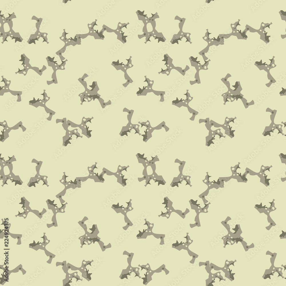 Military camouflage seamless pattern in beige and green colors Military camouflage seamless pattern in beige and green colors