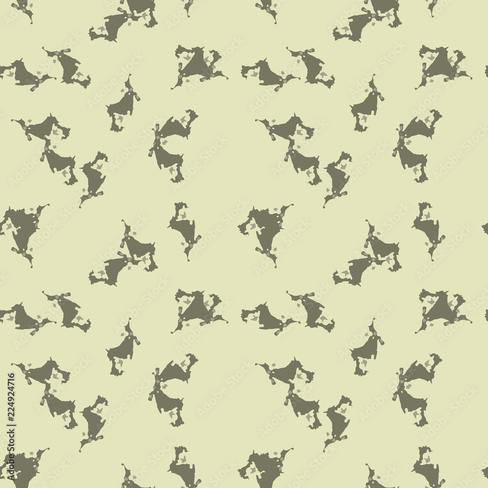 custom made wallpaper toronto digitalMilitary camouflage seamless pattern in beige and green colors