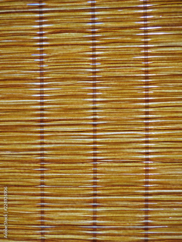 beige bamboo curtain texture background