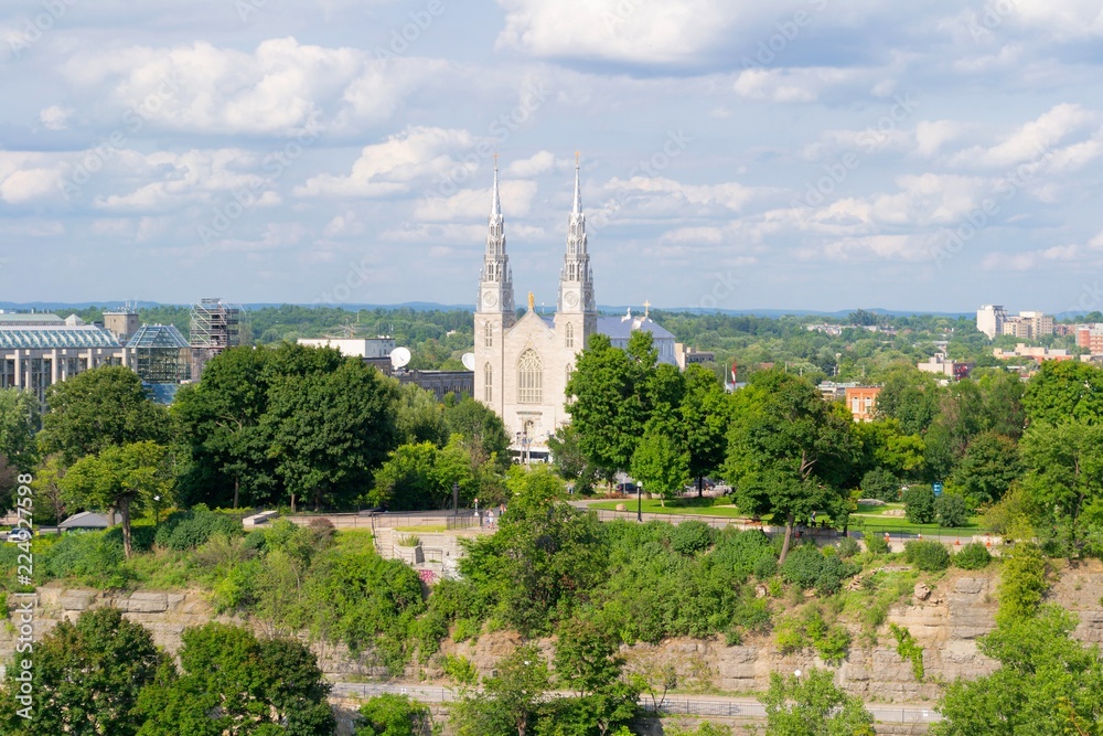 Notre Dame Cathedral in Ottawa, Ontario, Canada