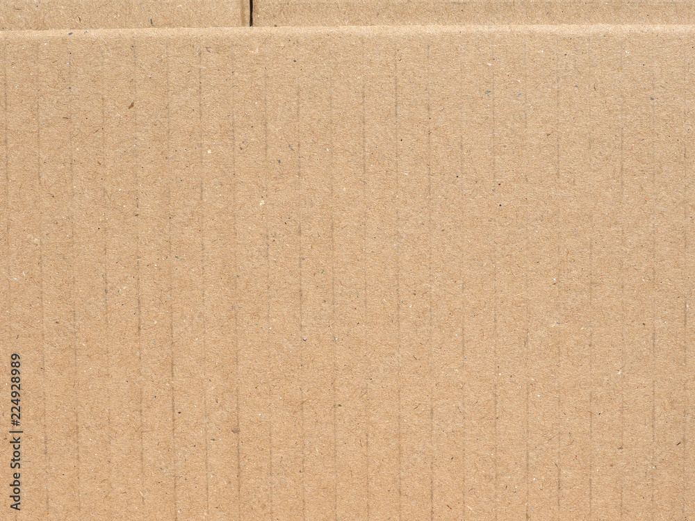 Fototapeta premium beige corrugated cardboard surface background