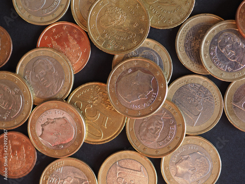 Euro coins, European Union photo