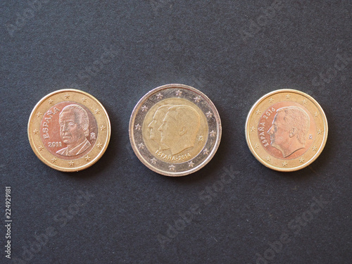 Euro coins, European Union photo