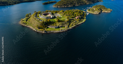 Fototapeta Naklejka Na Ścianę i Meble -  Oscarsborg Festning Drøbak