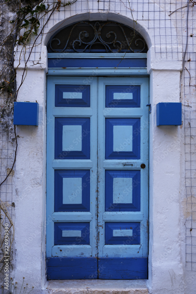 Obraz premium Porta blu