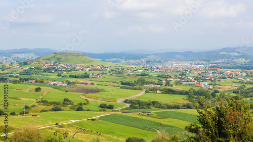 Landscape of Cantabria near Santillana del Mar