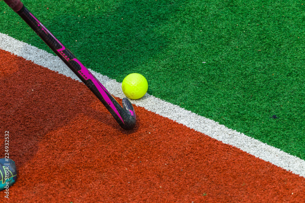 Fototapeta premium Hockey Astro Ball Stick Detail