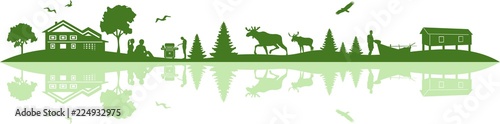 Landschaft Urlaub Skandinavien