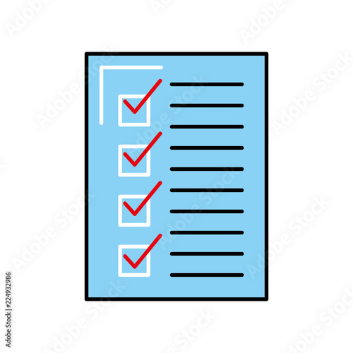 check list approved document business