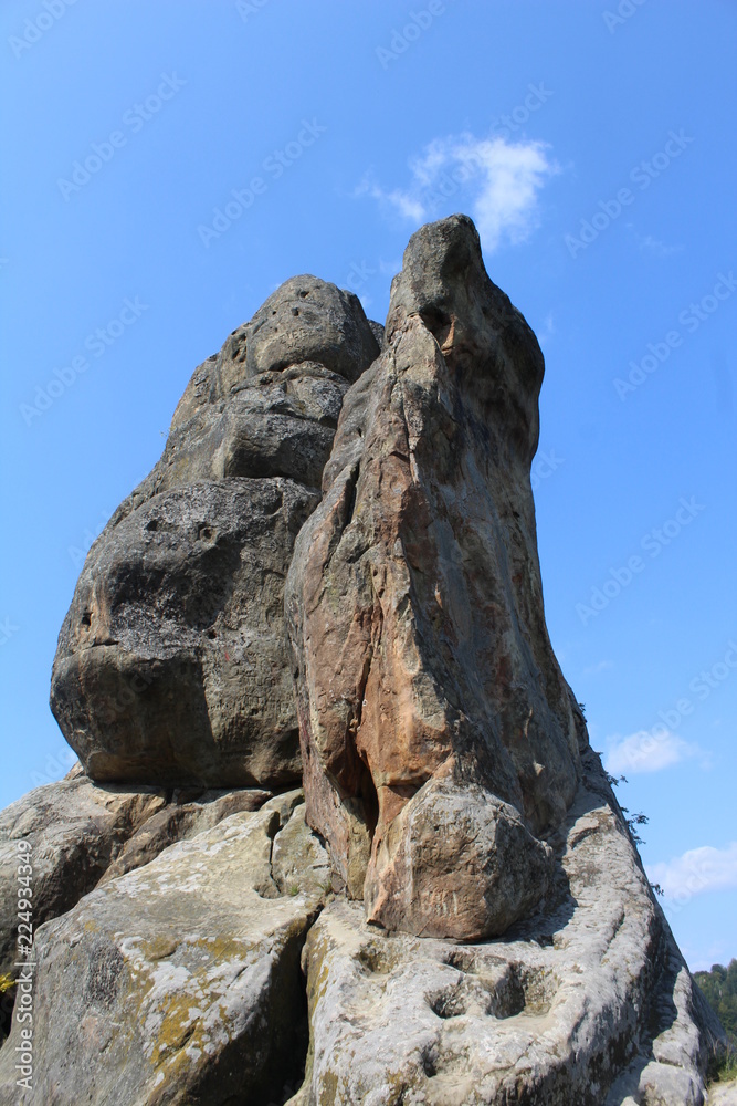 Rocks in Tustan