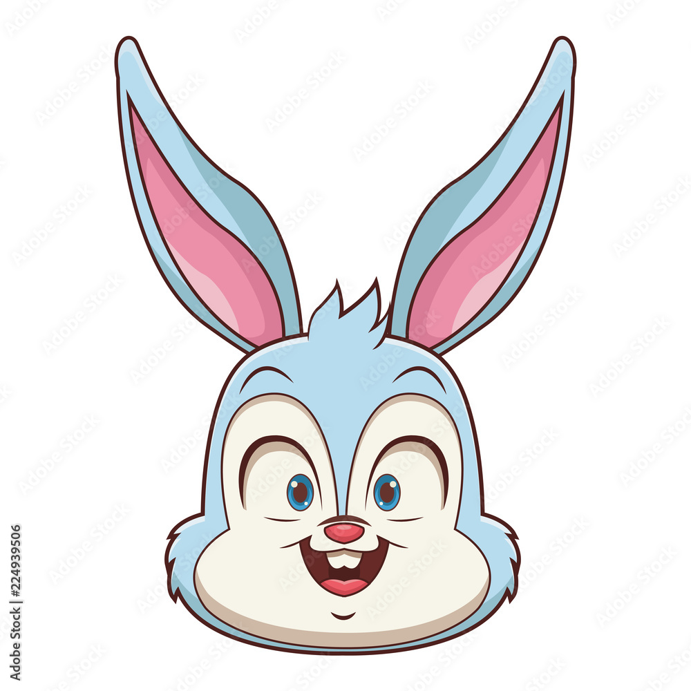 Magic Rabbit Cartoon Face Cartoon Bunny Faces