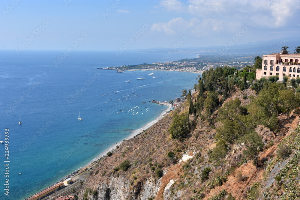 panorama de Taormine (Sicile)