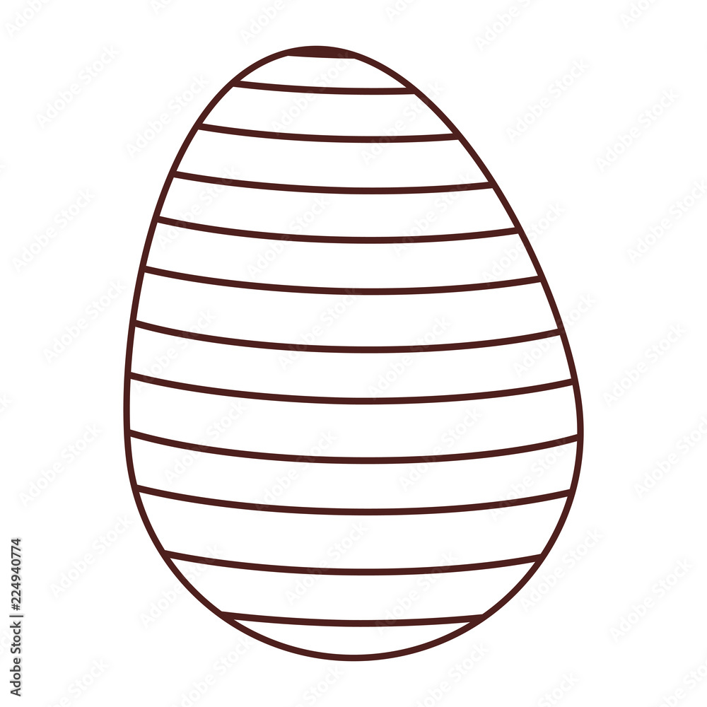 Easter egg cartoon