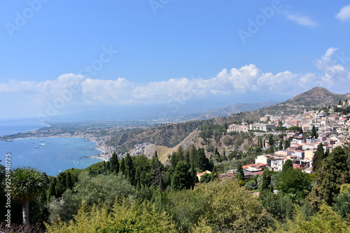village de Taormine en Sicile