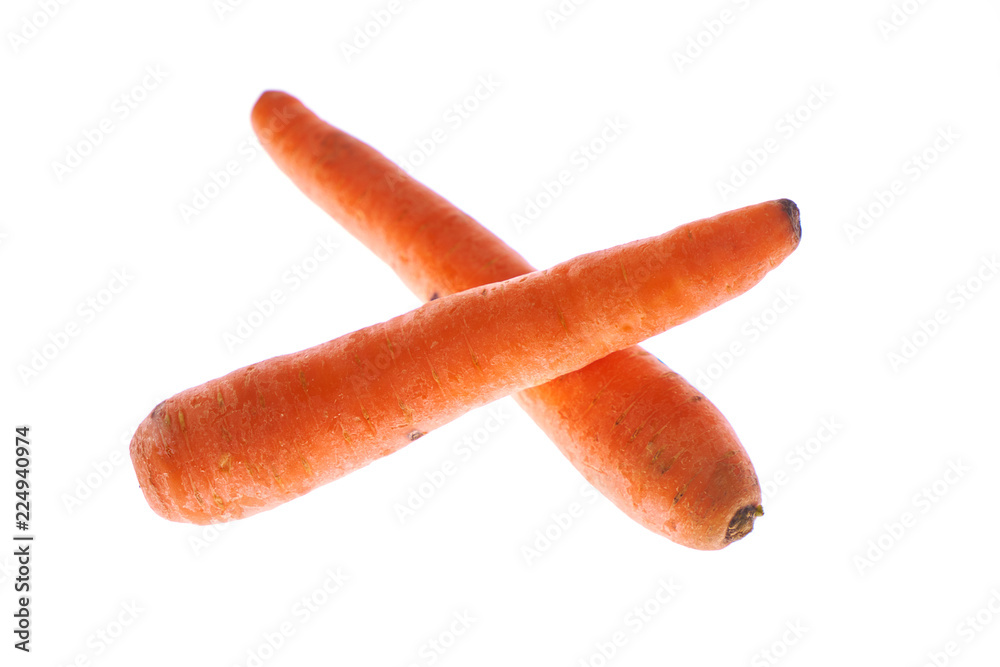 Carrot isolated on white background Carrot isolated on white background
