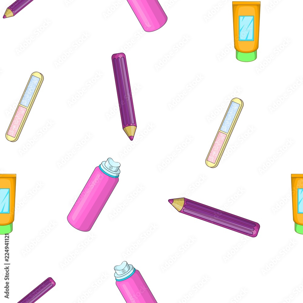 Beauty pattern. Cartoon illustration of beauty vector pattern for web Beauty pattern. Cartoon illustration of beauty vector pattern for web