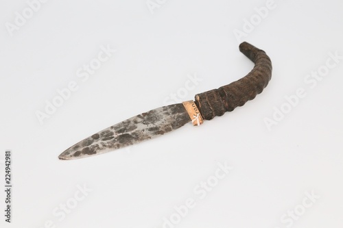 Old knife of indigenous people