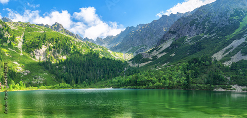 Mountain lake High Tatras National Park