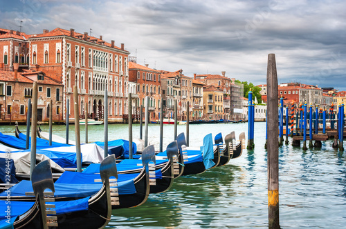 Fototapeta Naklejka Na Ścianę i Meble -  Grand canal Venice Italy