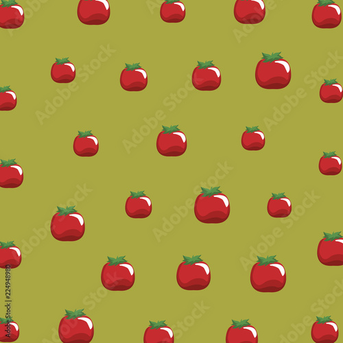 Tomatos pattern background