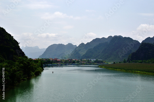 Beautiful view in Phong Nha national park, Vietnam